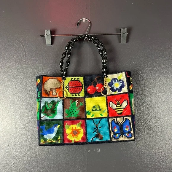70s needlepoint bag sale